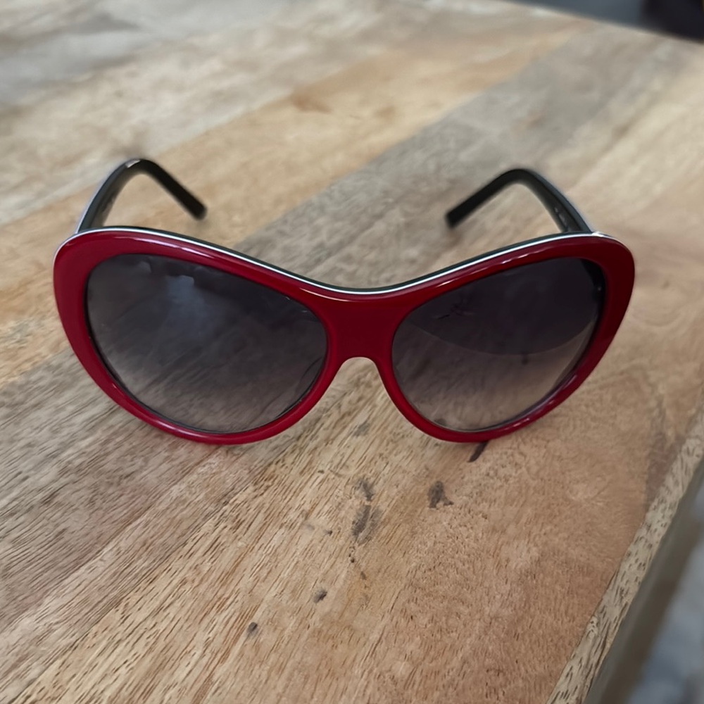 Kate Spade Red Cat-Eye Sunglasses
